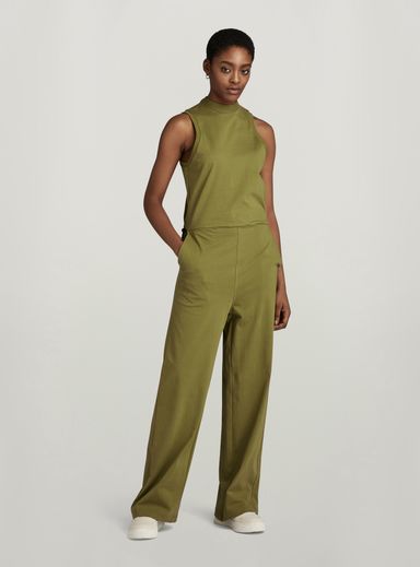 Open Back Jumpsuit